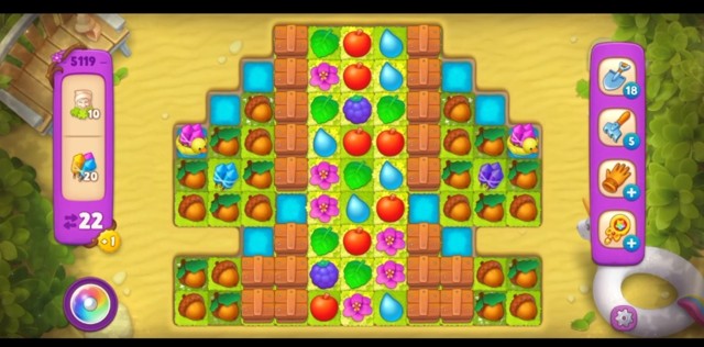 梦幻花园第5119关怎么过? 梦幻花园攻略第5119关