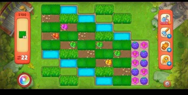 梦幻花园第5100关怎么过? 梦幻花园攻略第5100关