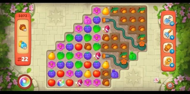 梦幻花园第5073关怎么过? 梦幻花园攻略第5073关