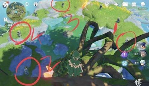 原神《Project》轻策庄最高处石像怎么点亮?