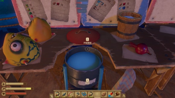 木筏求生《Raft》怎么做头汤?