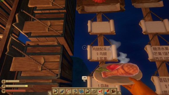 木筏求生《Raft》鸡腿配果酱怎么做?