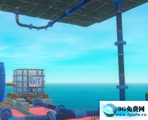 木筏求生《Raft》水管怎么穿墙和天花板?