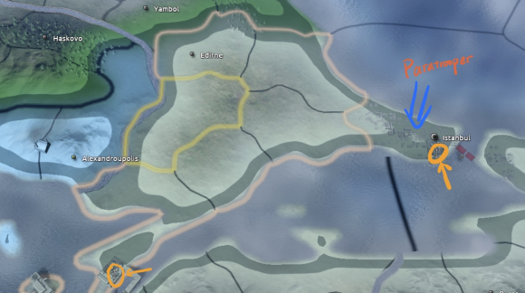 钢铁雄心4《HeartsofIronIV》1.10博斯普鲁斯之战全成就攻略