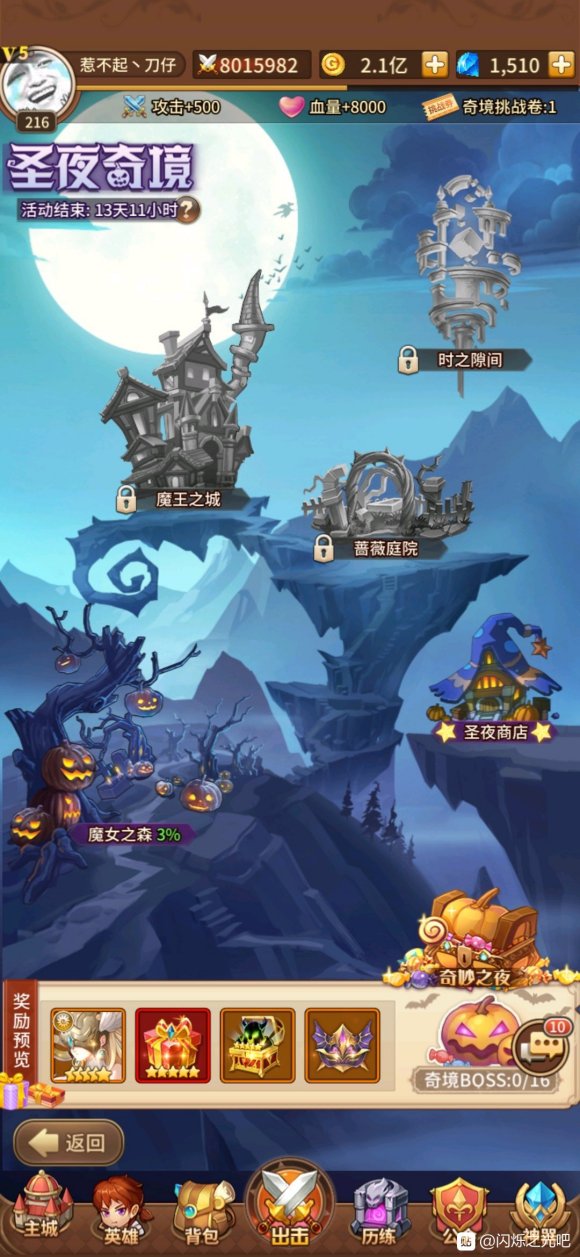 闪烁之光圣夜奇境攻略