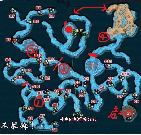 热血江湖北海冰宫内城副本攻略