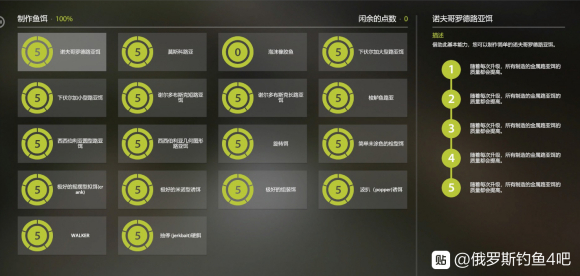 俄罗斯钓鱼4《RussianFishing4》制作路亚技能攻略