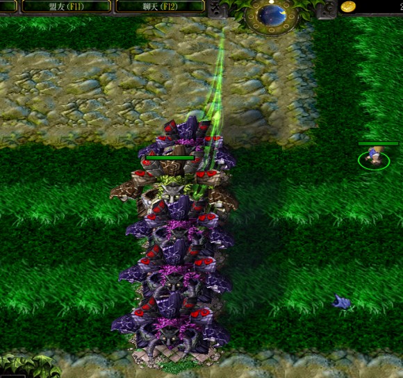 《绿色循环圈》古树塔(需要英雄赞助)攻略