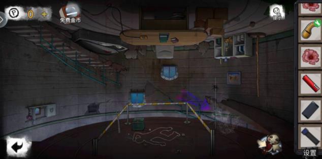 密室逃脱绝境系列9无人医院怎么拿乌鸦毛?