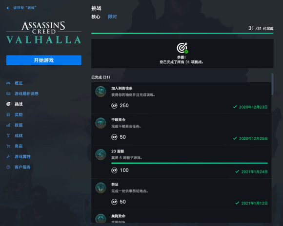 刺客信条英灵殿挑战英魂殿堂(Hall of the Slain)攻略