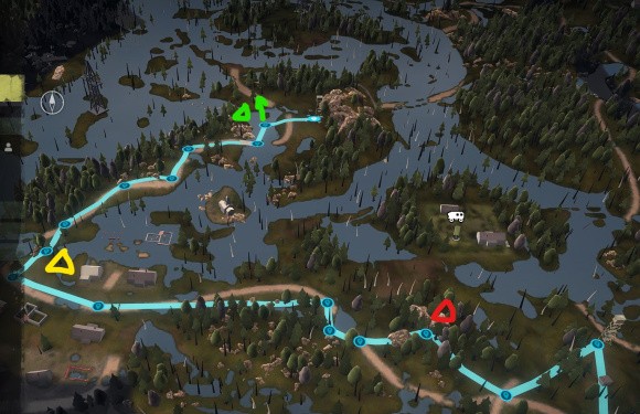 雪地奔驰《SnowRunner》狼群沼泽试炼攻略