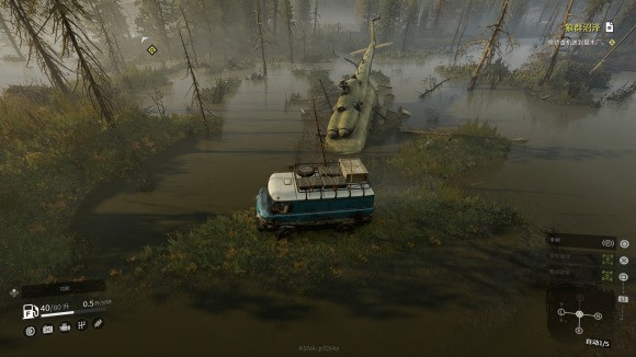 雪地奔驰《SnowRunner》狼群沼泽试炼攻略