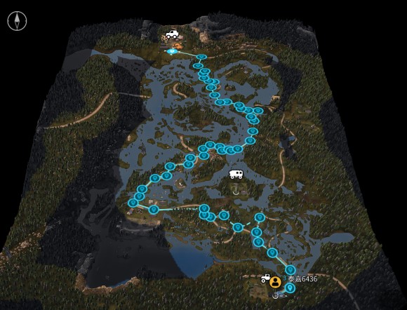 雪地奔驰《SnowRunner》狼群沼泽试炼攻略