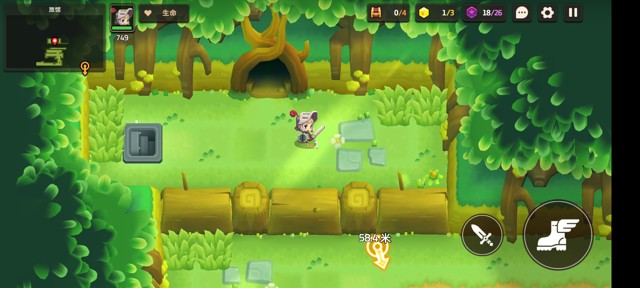 坎公骑冠剑第一章(普通)1-1地图攻略