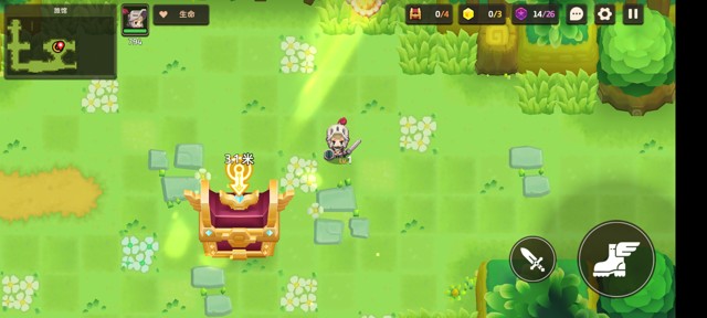 坎公骑冠剑第一章(普通)1-1地图攻略