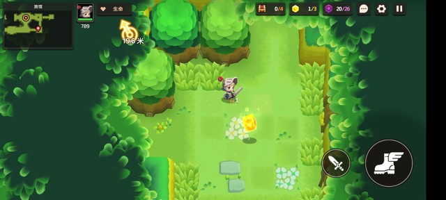 坎公骑冠剑第一章(普通)1-1地图攻略