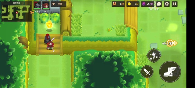 坎公骑冠剑第一章（普通）1-3地图攻略