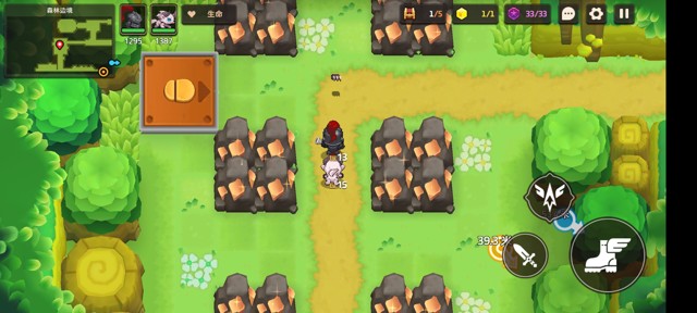 坎公骑冠剑第一章(普通)1-4地图攻略