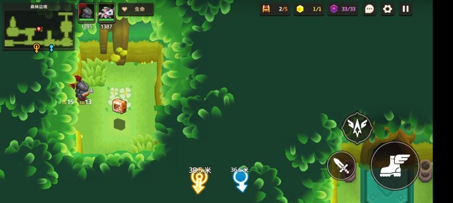 坎公骑冠剑第一章(普通)1-4地图攻略