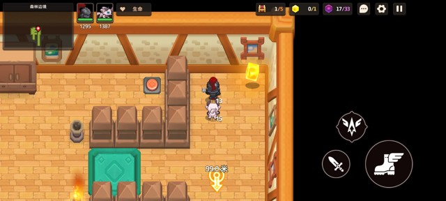 坎公骑冠剑第一章(普通)1-4地图攻略