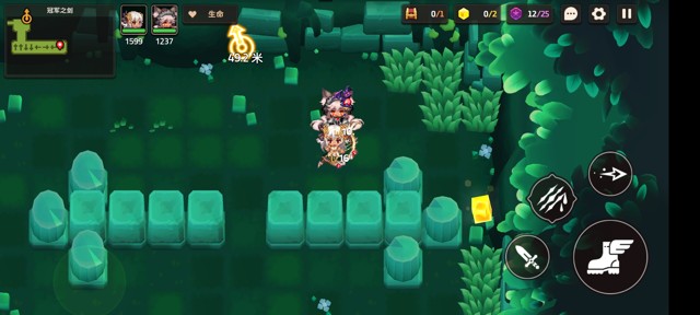 坎公骑冠剑第一章(普通)1-7地图攻略