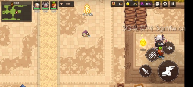 坎公骑冠剑主线第二章(普通)2-1地图攻略