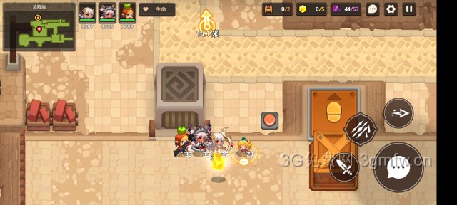 坎公骑冠剑主线第二章(普通)2-1地图攻略