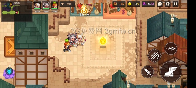 坎公骑冠剑主线第二章(普通)2-1地图攻略