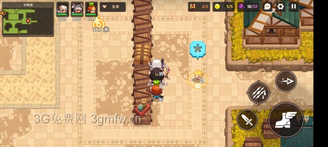 坎公骑冠剑主线第二章(普通)2-1地图攻略