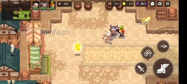 坎公骑冠剑主线第二章(普通)2-1地图攻略