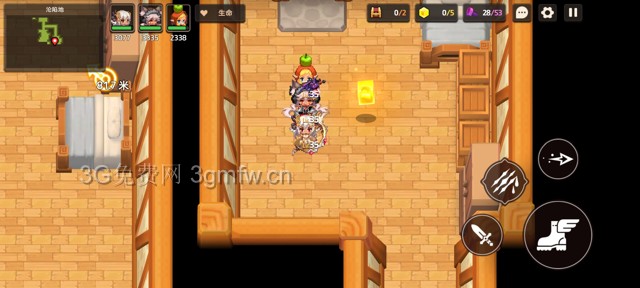 坎公骑冠剑主线第二章(普通)2-1地图攻略