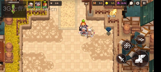 坎公骑冠剑主线第二章(普通)2-2地图攻略