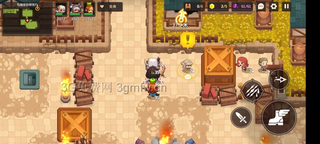 坎公骑冠剑主线第二章(普通)2-2地图攻略