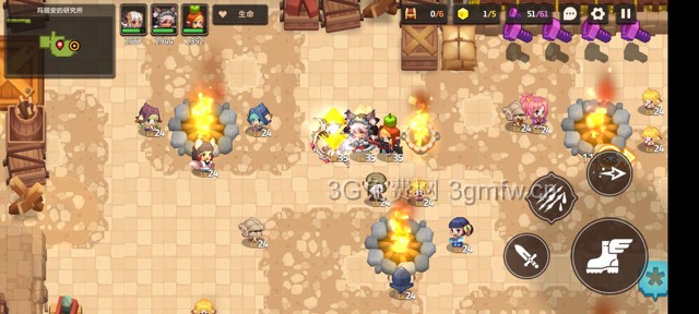 坎公骑冠剑主线第二章(普通)2-2地图攻略