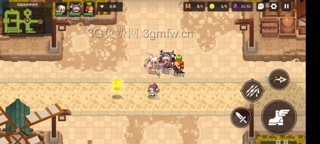 坎公骑冠剑主线第二章(普通)2-2地图攻略