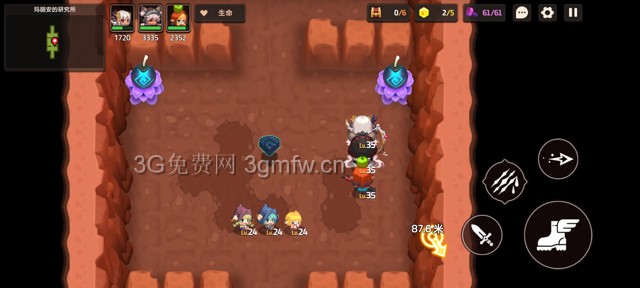 坎公骑冠剑主线第二章(普通)2-2地图攻略