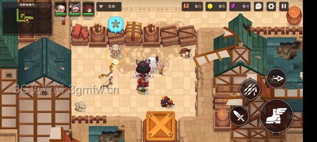 坎公骑冠剑主线第二章（普通）2-3地图攻略