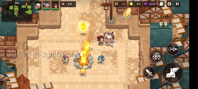 坎公骑冠剑主线第二章(普通)2-4地图攻略