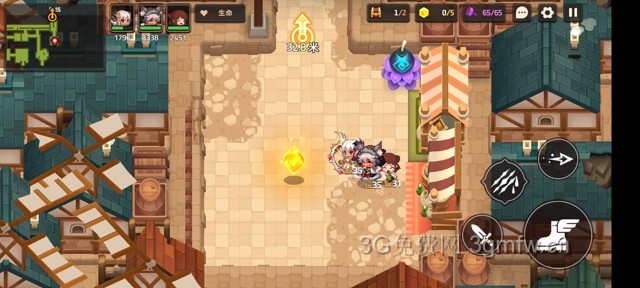 坎公骑冠剑主线第二章(普通)2-4地图攻略