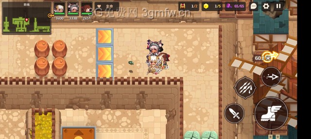 坎公骑冠剑主线第二章(普通)2-4地图攻略