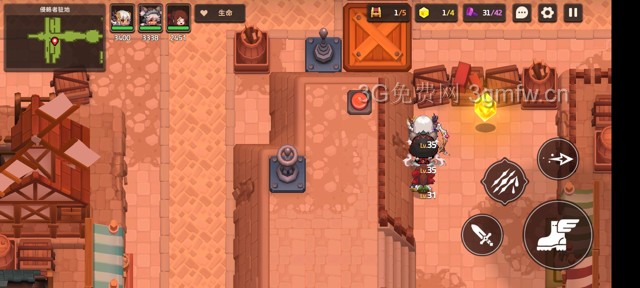 坎公骑冠剑主线第二章(普通)2-5地图攻略