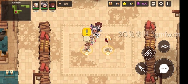 坎公骑冠剑主线第二章(普通)2-5地图攻略