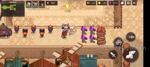 坎公骑冠剑主线第二章(普通)2-5地图攻略