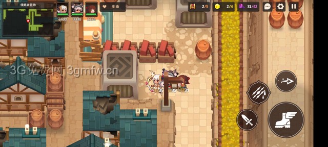 坎公骑冠剑主线第二章(普通)2-5地图攻略