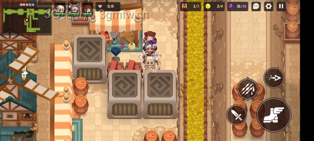 坎公骑冠剑主线第二章(普通)2-5地图攻略