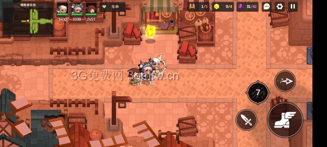 坎公骑冠剑主线第二章(普通)2-5地图攻略