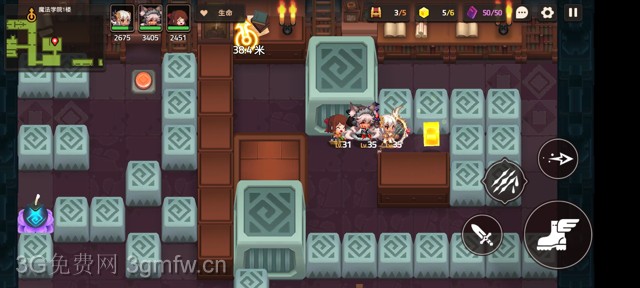 坎公骑冠剑主线第三章(普通)3-1地图攻略