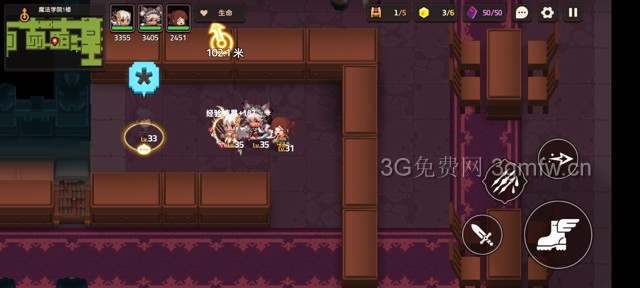 坎公骑冠剑主线第三章(普通)3-1地图攻略