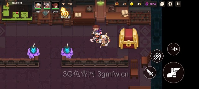 坎公骑冠剑主线第三章(普通)3-1地图攻略