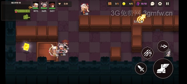 坎公骑冠剑主线第三章(普通)3-1地图攻略